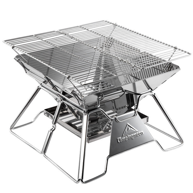 The Ultimate Camping Companion: 2-3 Person Foldable Barbecue Grill